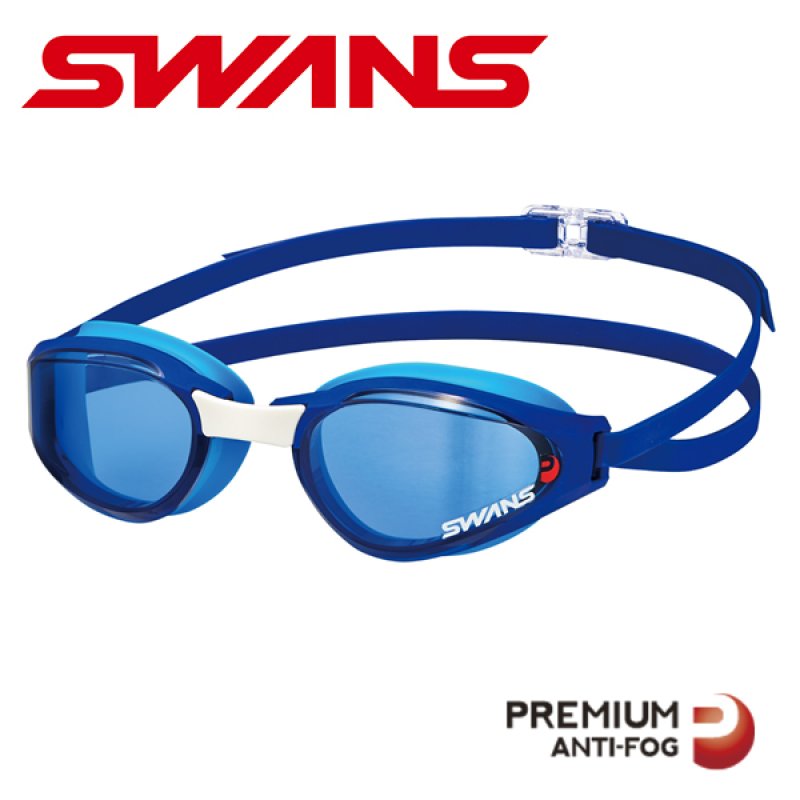 画像1: 【World Aquatics承認】SWANS ASCENDER SR-81NPAF-NAV｜レーシングゴーグル ノーマルレンズ (1)