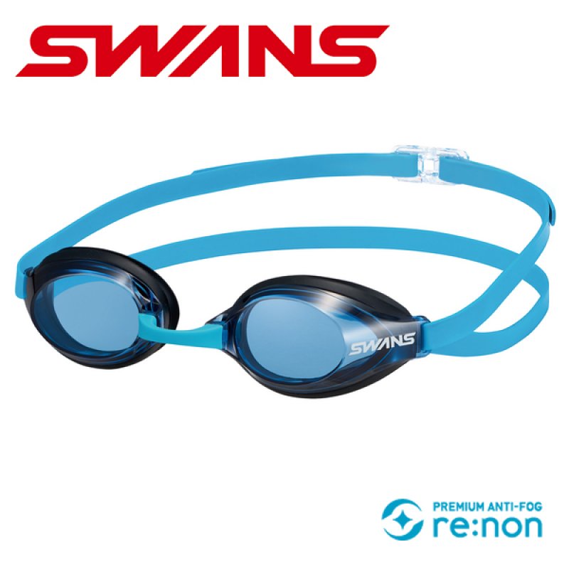 画像1: 【World Aquatics承認】SWANS AQUALIGHTNING SR-3Nre-NAV｜レーシングゴーグル　ノーマルレンズ (1)