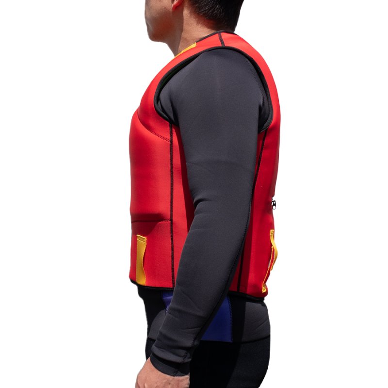 画像4: GUARD インパクトベスト (衝撃吸収ベスト)｜体を守る、動けるベスト RED (4)