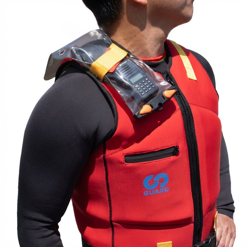 画像6: GUARD インパクトベスト (衝撃吸収ベスト)｜体を守る、動けるベスト RED (6)