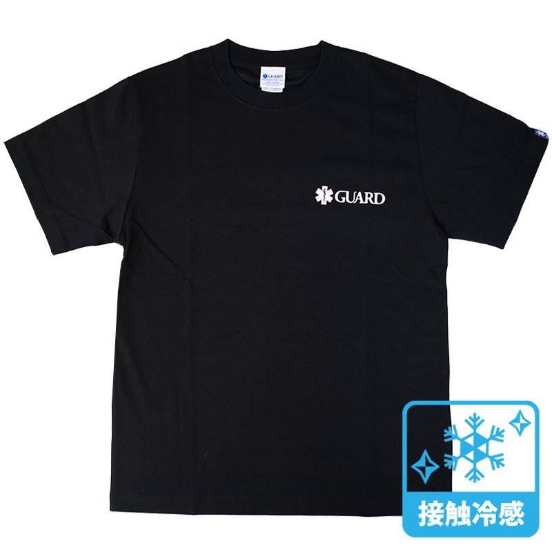 GUARD ドライ接触冷感Tシャツ — DRY × 冷感 × シティウェア / 蓄光