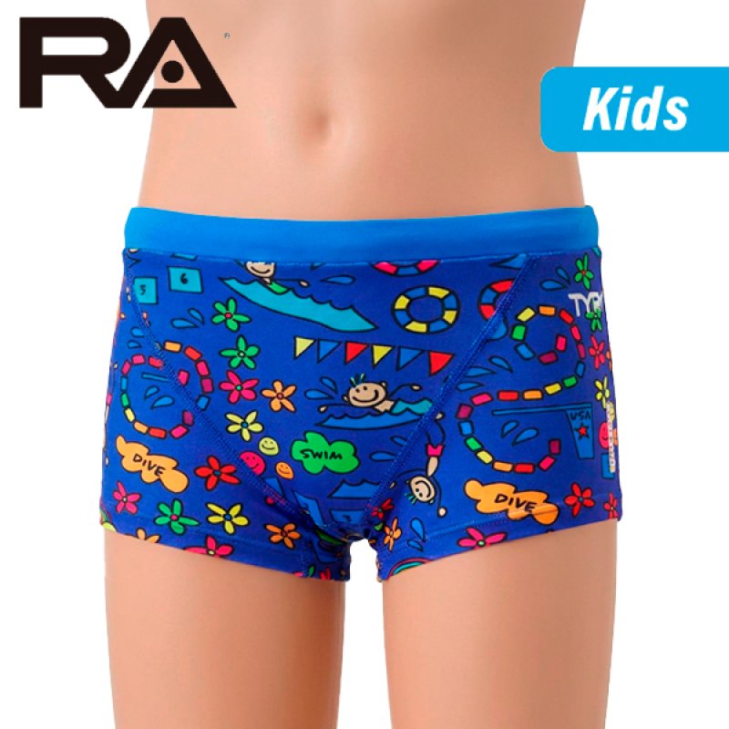 画像1: 【ネコポス対象商品】TYR ジュニア男子水着 ボクサー JUNIOR BOY'S LOW-RISE BOXER (1)