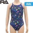 画像1: 【ネコポス対象商品】RA(アールエー) / ジュニア 女子水着 ( ジュニア ワンピース ) 子供用 トレーニング水着 (1)