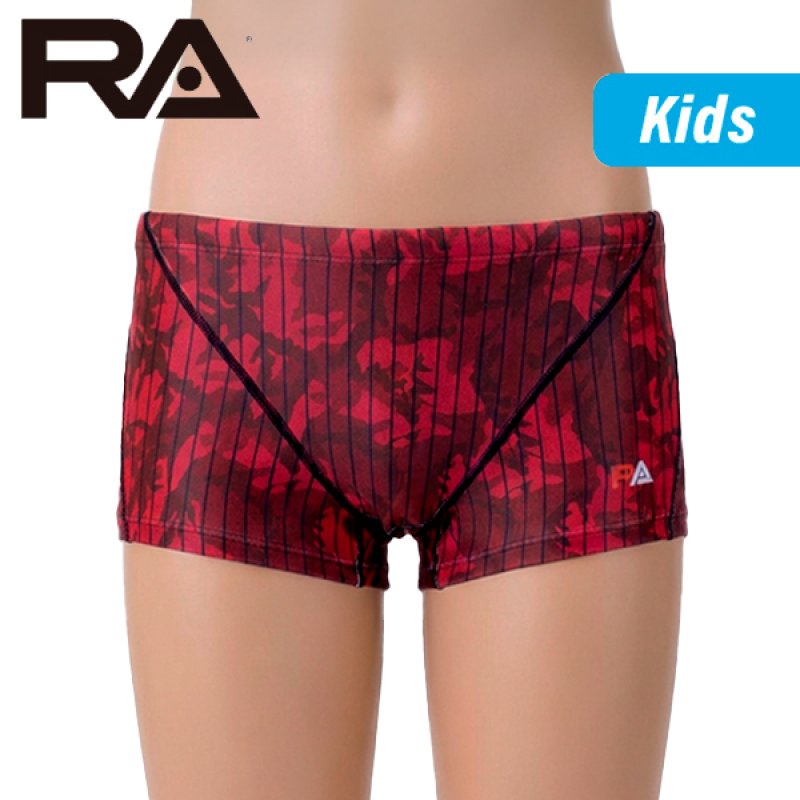 画像1: 【ネコポス対象商品】RA(アールエー) / ジュニア 練習水着_RA124BMYTHJR ( ジュニア ボクサー ) 子供用 [120-150サイズ展開] (1)