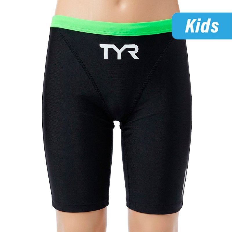 画像1: 【ネコポス対象商品】TYR ジュニア男子水着 ジャマー スパッツ JUNIOR BOY'S LOW-RISE LONG BOXER (1)