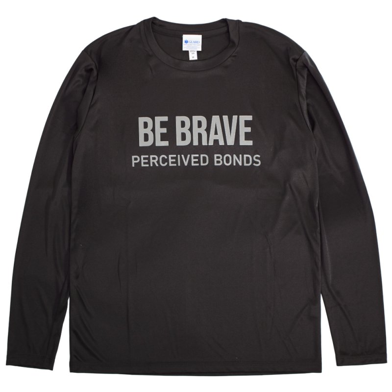 画像3: インターロック UVカット ドライ長袖Tシャツ "Be Brave" (3)