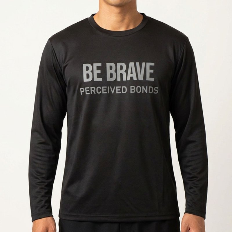 画像7: インターロック UVカット ドライ長袖Tシャツ "Be Brave" (7)