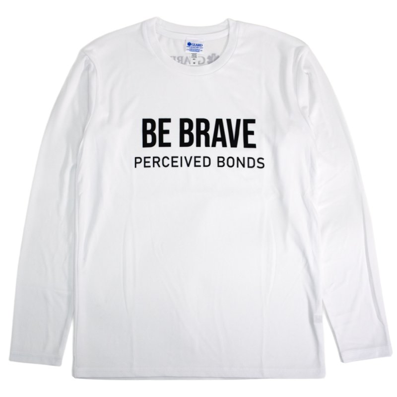 画像5: インターロック UVカット ドライ長袖Tシャツ "Be Brave" (5)