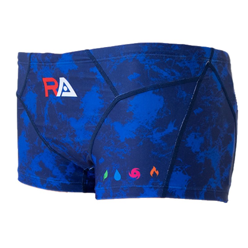 画像3: RA / 男性 水着 競泳 (ボクサー) MEN'S BOXER-PENTAGON CUT NATURE ELEMENTS (3)