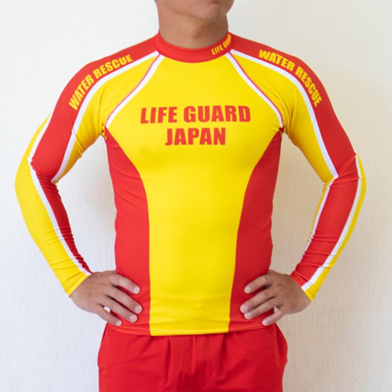 画像5: 長袖 ラッシュガード (life guard japan) / ライフセーバー ユニフォーム【カスタムオーダー対応可】 (5)