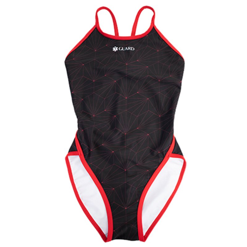 画像5: GUARD (ガード) / ジュニア 競泳水着 Japanese pattern (ワンピース) ジュニア用 トレーニング水着 (5)