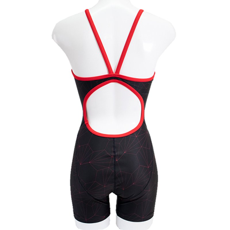 画像4: GUARD (ガード) / 女性水着_Japanese pattern (ワンピース ボックスパンツ) レディース トレーニング水着 (4)