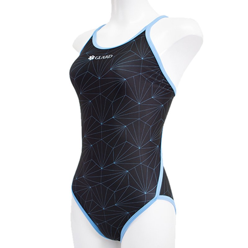 画像2: GUARD (ガード) / 女性水着_Japanese pattern (ワンピース) レディース トレーニング水着 (2)