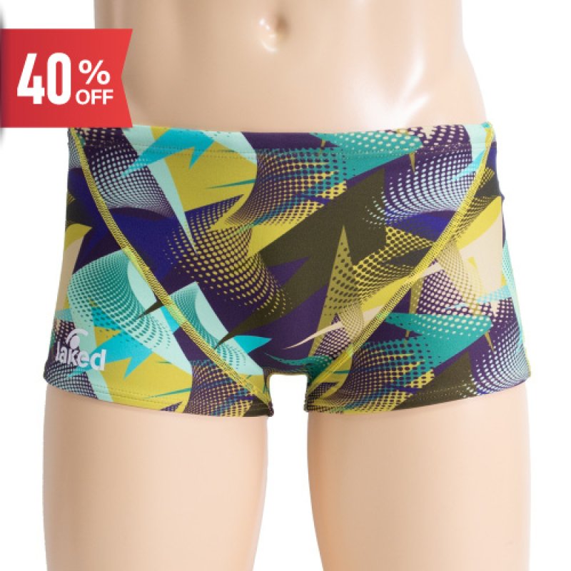 画像1: 【ネコポス対象商品】Jaked (ジャケッド) / 男性 水着 競泳 (ショートスパッツ) 820591 (1)