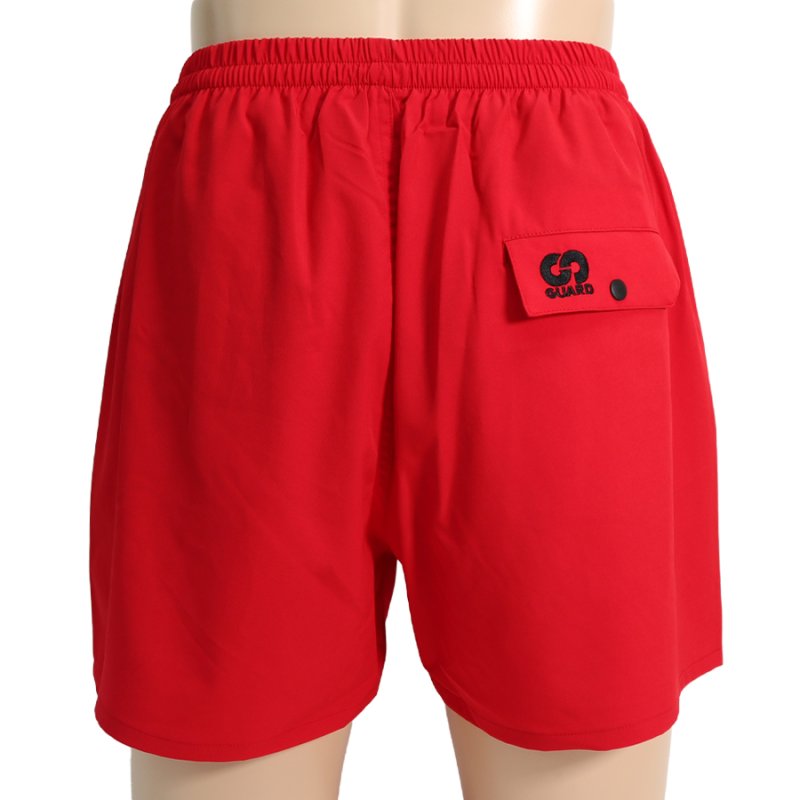 画像5: GUARD エコストレッチ　サーフパンツ ショート［RED］ (5)