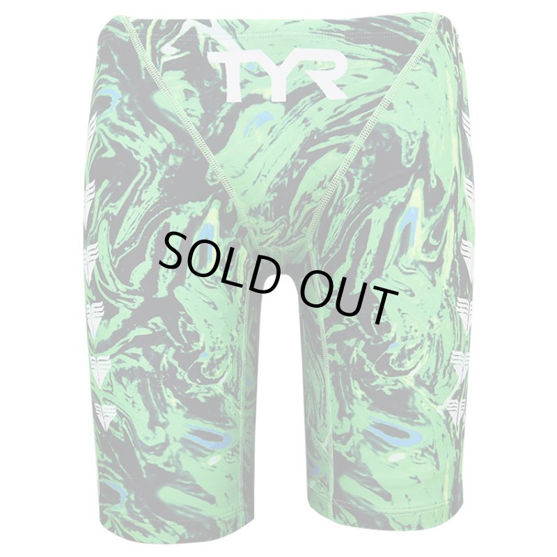 画像2: ★SALE対象外★【アウトレット】TYR メンズ水着 ジャマー スパッツ MEN'S LOW-RISE LONG BOXER (2)