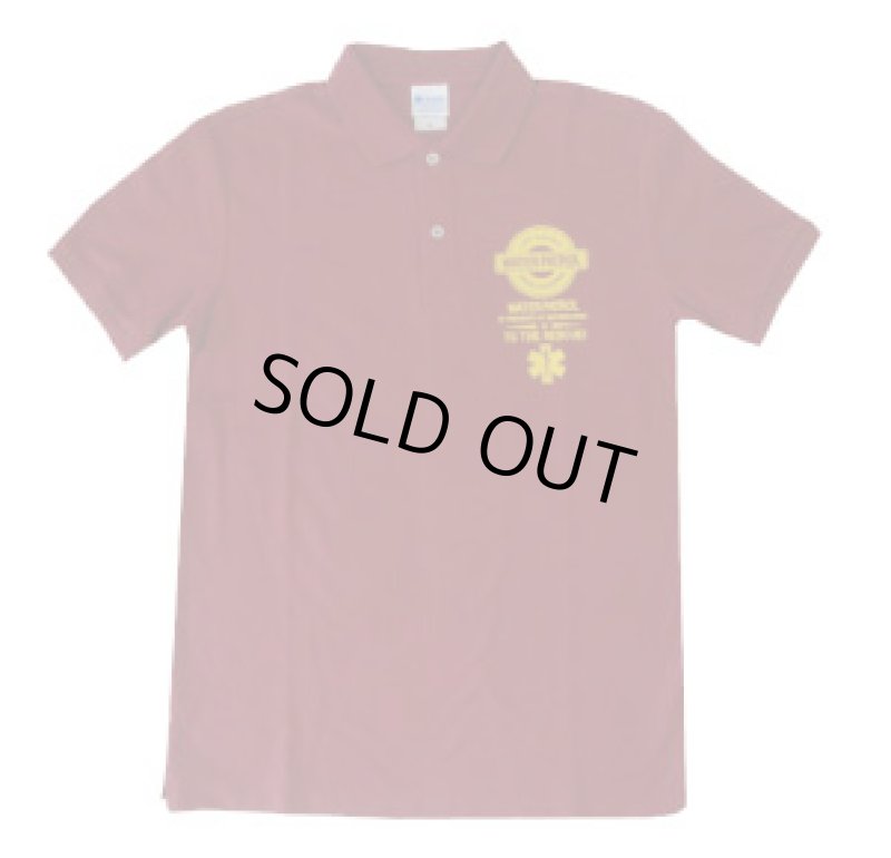 画像1: 【アウトレット】ウォーターパトロール ライフガード海に似合う１枚 吸汗速乾 消臭 UVカット 抗菌 ドライポロシャツ (1)