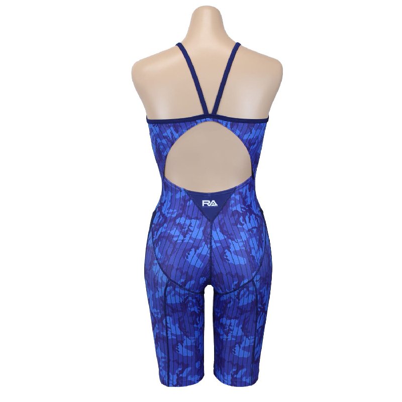 画像10: 【パットなし】RA(アールエー) / 女性水着 (オールインワン セミロングスパッツ) レディース ワンピース トレーニング水着 (10)