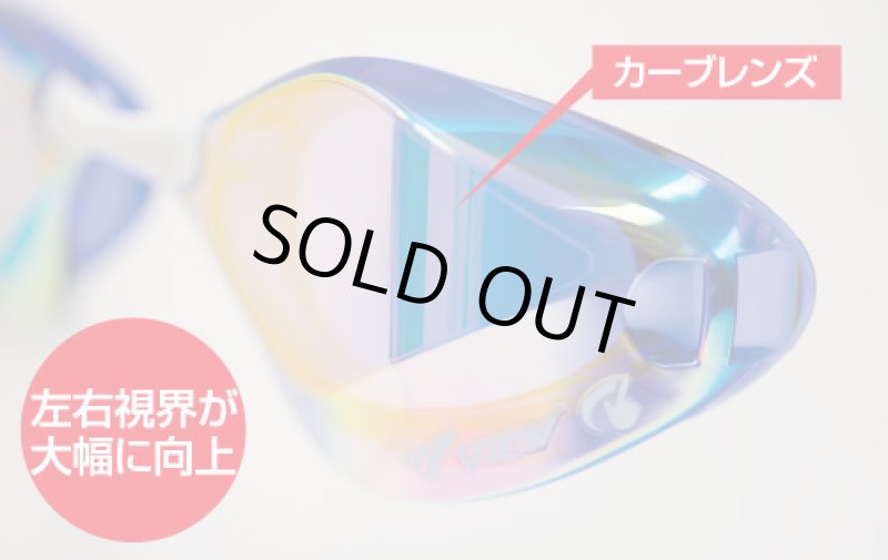 画像5: VIEW fina承認 SWIPE ANTI-FOG スイミングゴーグル BladeF V122TKY GBLY　花火デザイン (5)