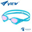 画像1: VIEW fina承認 SWIPE ANTI-FOG スイミングゴーグル ミラーレンズ  Blade ORCA V230SAMC カラーAMP (1)