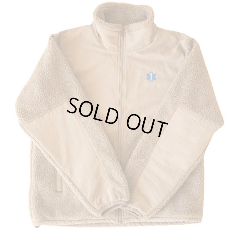 画像2: シープボア フリース スタンドジャケット（裏地付）  FJKT-282 (2)
