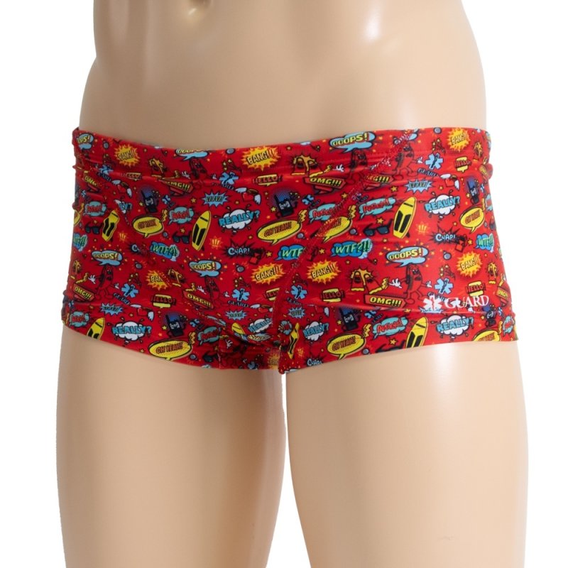 画像5: GUARD (ガード) / ライフセーバーイラスト水着(ボクサー) 男性水着 (5)