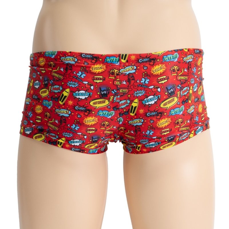 画像6: GUARD (ガード) / ライフセーバーイラスト水着(ボクサー) 男性水着 (6)