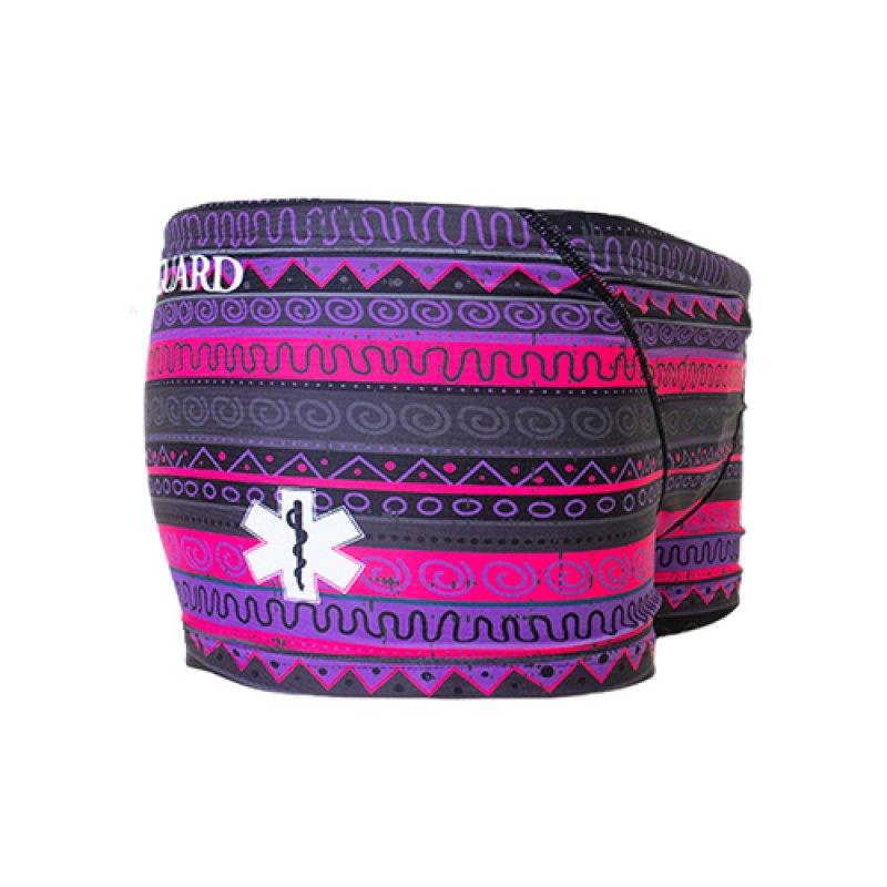 画像5: 【ネコポス対象商品】【アウトレット｜ピンクSサイズ】TYR 水着 トレーニング用 (デコレーションボーダー)｜ボクサータイプ (5)