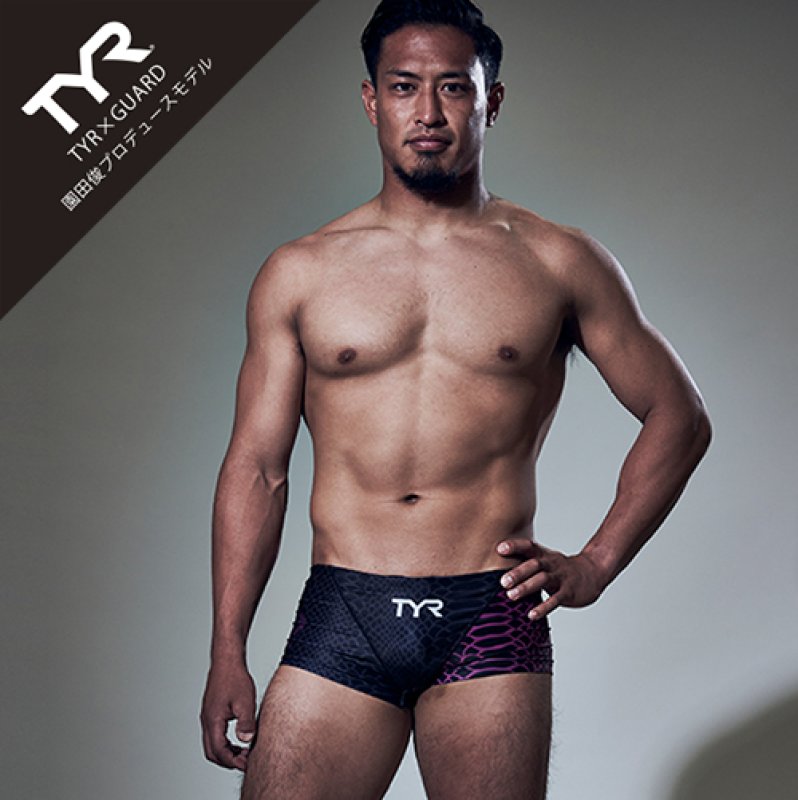 【新品】 TYR メンズ水着 Sサイズ 練習水着 ブイパン Vパン TYR メンズ練習用競泳水着 園田モデル パイソン｜高伸縮＆GUARD