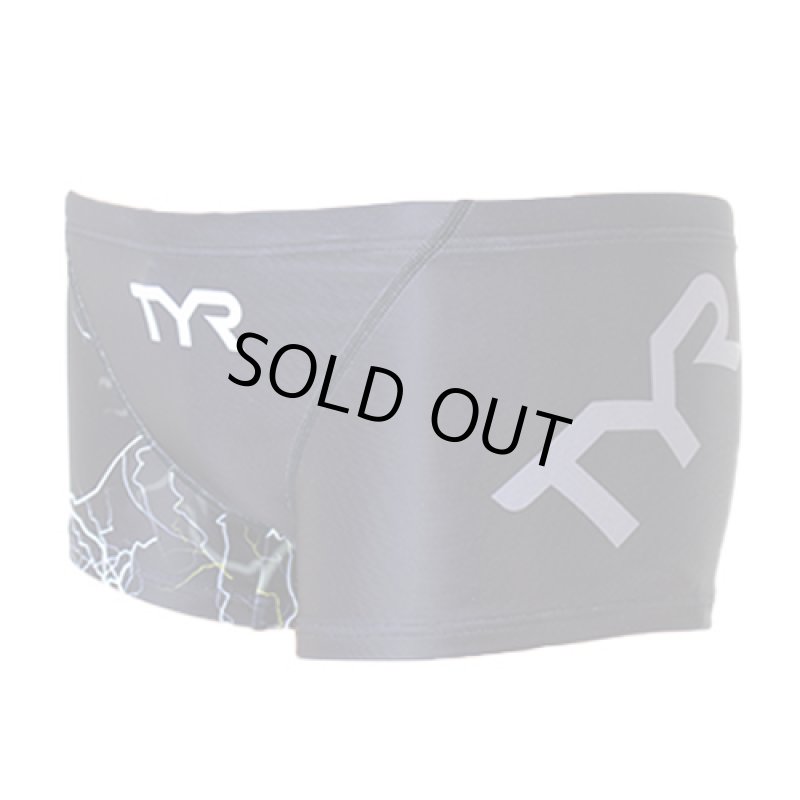 画像3: 【ネコポス対象商品】【アウトレット｜Sサイズ】男性水着 GUARD×TYR  サンダー 雷 デザイン【メンズ　ボクサー】 (3)