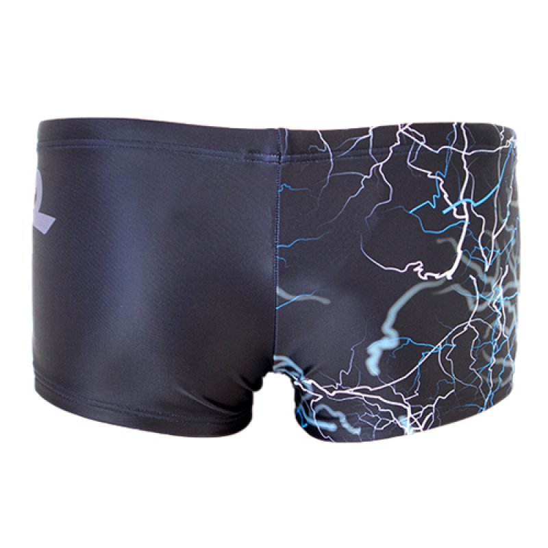 画像4: 【アウトレット|Sサイズ】男性水着 GUARD×TYR  サンダー 雷 デザイン【メンズ ボクサー】 (4)
