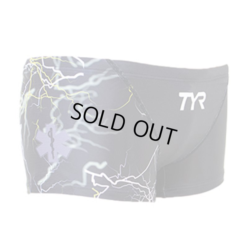 画像8: 【ネコポス対象商品】【アウトレット｜Sサイズ】男性水着 GUARD×TYR  サンダー 雷 デザイン【メンズ　ボクサー】 (8)