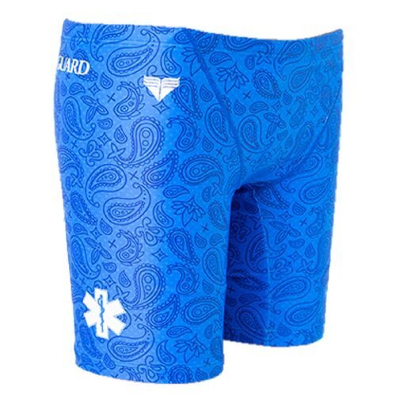 画像3: 【アウトレット】TYR メンズ練習用競泳水着 園田モデル ペイズリー|GUARD限定デザイン ジャマータイプ (3)