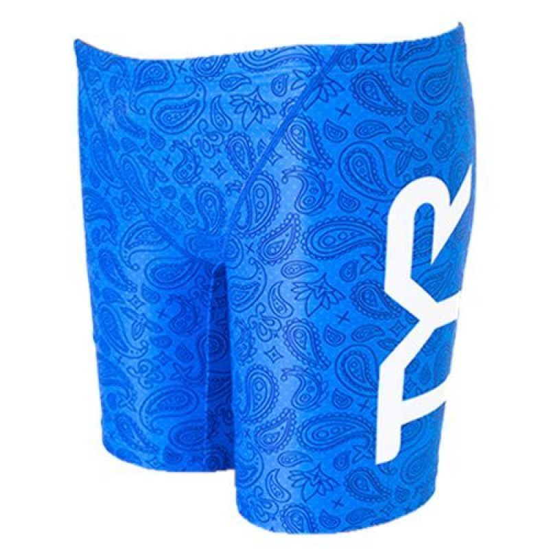 画像4: 【アウトレット】TYR メンズ練習用競泳水着 園田モデル ペイズリー|GUARD限定デザイン ジャマータイプ (4)