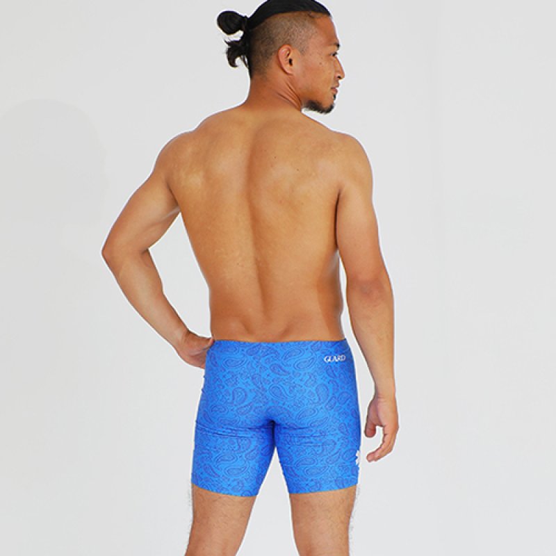 画像7: 【アウトレット】TYR メンズ練習用競泳水着 園田モデル ペイズリー|GUARD限定デザイン ジャマータイプ (7)