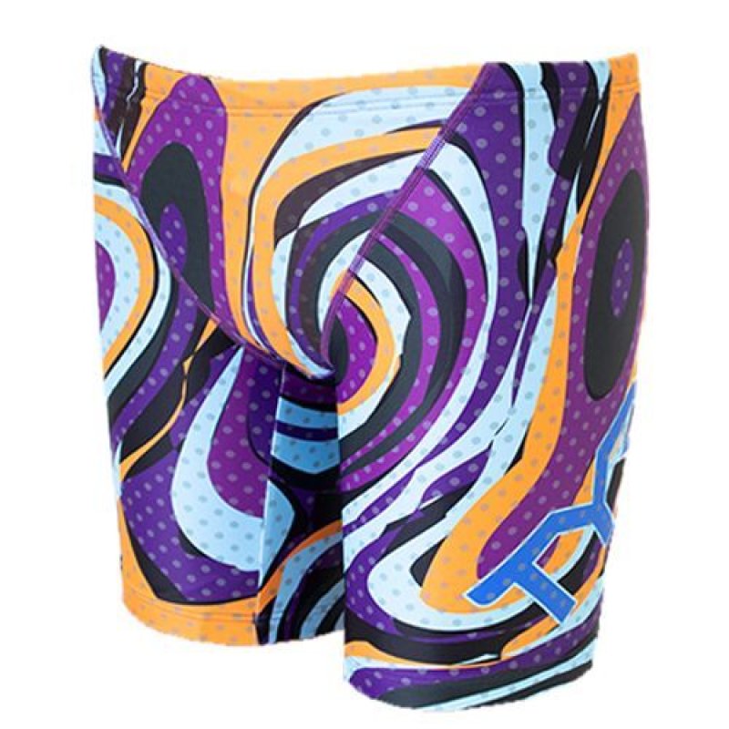 画像10: 【アウトレット】TYR メンズ練習用競泳水着 園田モデル スパイラル｜GUARD限定デザイン ジャマータイプ (10)