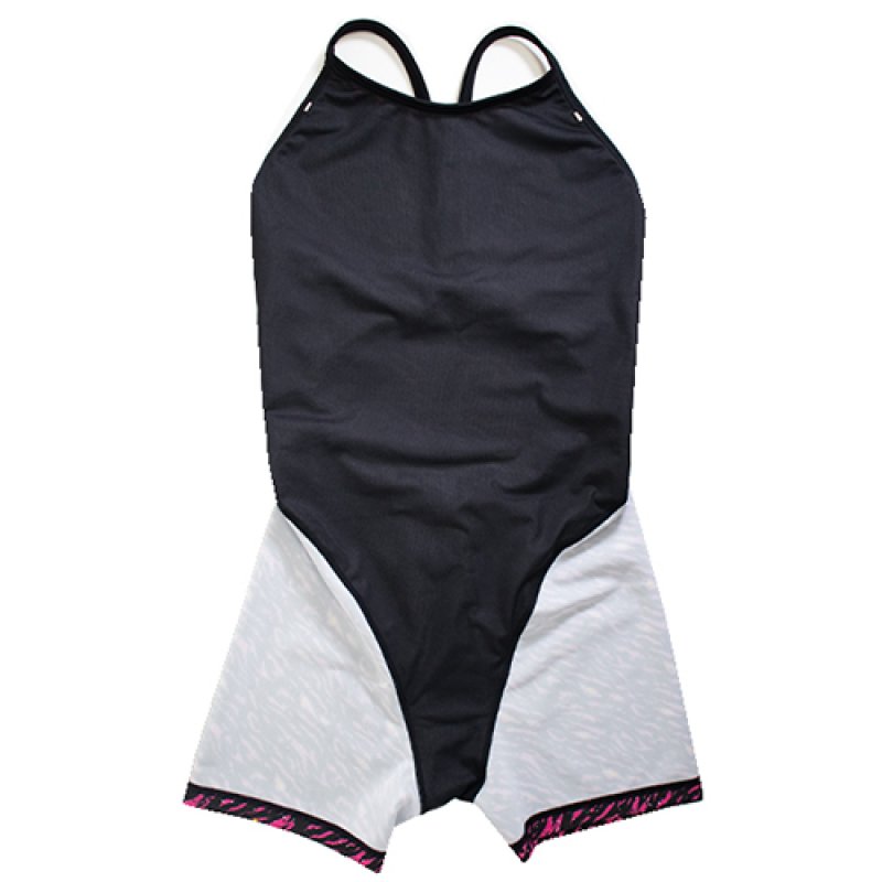 画像10: GUARD (ガード) / 女性水着_SPLASH (オールインワン ハーフスパッツ) レディース トレーニング水着 (10)