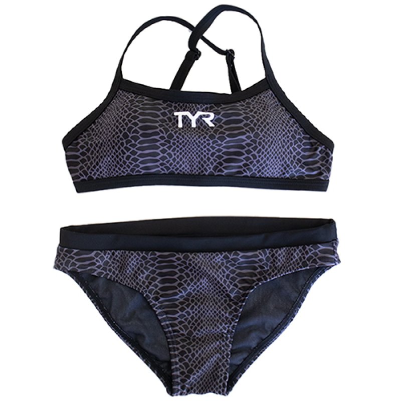 画像4: TYR (ティア) × GUARD / 園田モデル(パイソンデザイン) 競泳 水着 レディース (4)