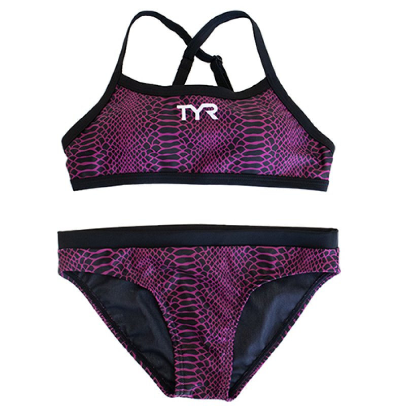 画像6: TYR (ティア) × GUARD / 園田モデル(パイソンデザイン) 競泳 水着 レディース (6)