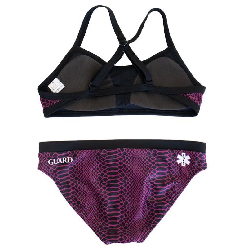 画像7: TYR (ティア) × GUARD / 園田モデル(パイソンデザイン) 競泳 水着 レディース (7)