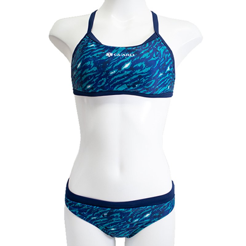 水着・ラッシュガード THEREDTHREAD S othello swimwear ラッシュガードつき ボーダー 水着 4点セット | ONEKOSAMA OINUSAMA