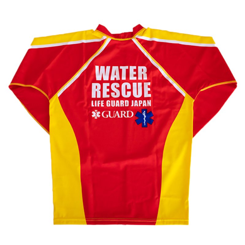 画像10: 長袖 ラッシュガード (life guard japan) / ライフセーバー ユニフォーム【カスタムオーダー対応可】 (10)