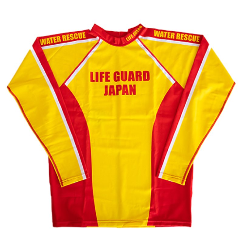 画像3: 長袖 ラッシュガード (life guard japan) / ライフセーバー ユニフォーム【カスタムオーダー対応可】 (3)
