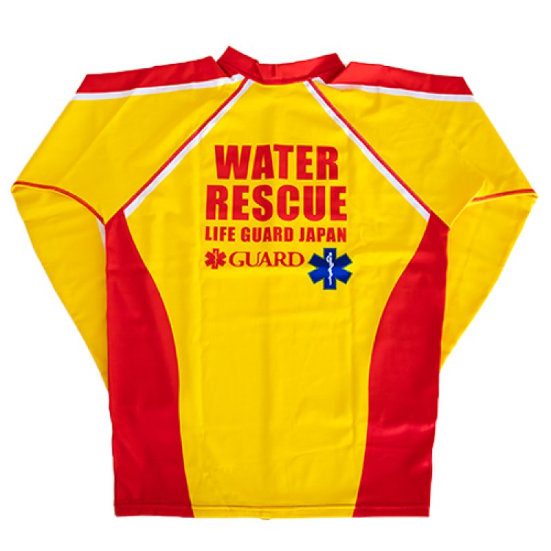 画像4: 長袖 ラッシュガード (life guard japan) / ライフセーバー ユニフォーム【カスタムオーダー対応可】 (4)