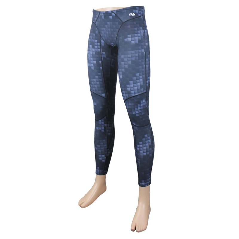 画像3: RA メンズ練習用競泳水着 ロングスパッツ型 - RA524-JLCAME｜ 耐久性抜群＆快適フィット (3)