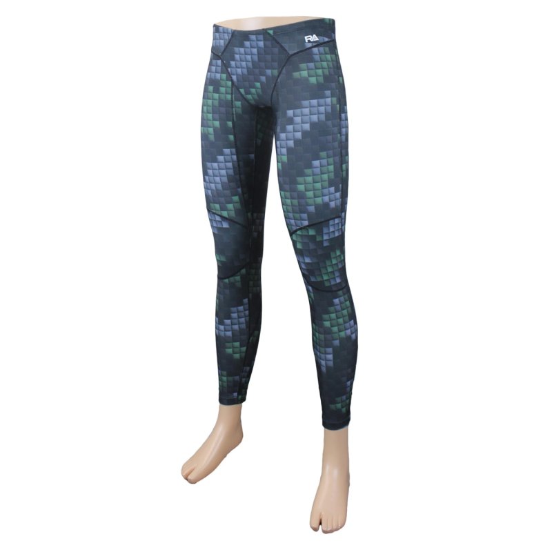 画像7: RA メンズ練習用競泳水着 ロングスパッツ型 - RA524-JLCAME｜ 耐久性抜群＆快適フィット (7)