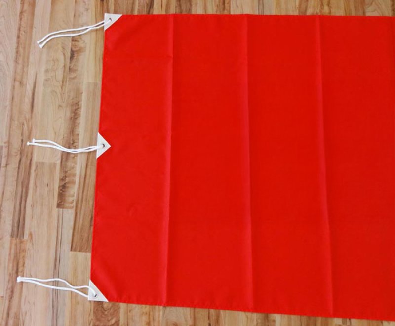 画像5: 【お取り寄せ】 無地 遊泳条件旗 / 各種 (赤・黄・青) (5)