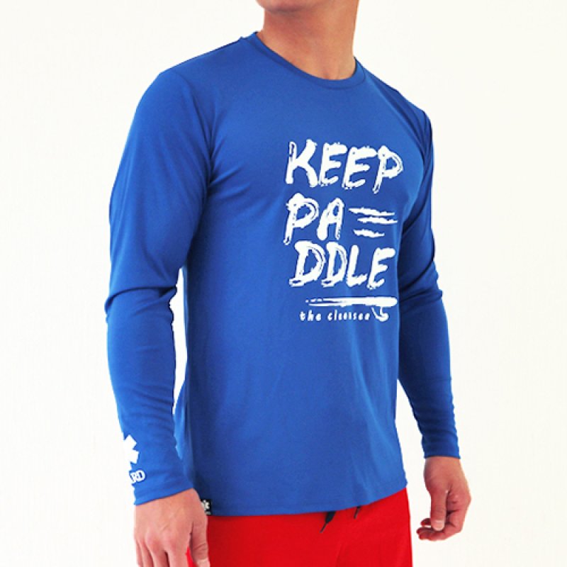 画像3: KEEP PADDLEドライ長袖Ｔシャツ　ライフセーバー園田俊プロデュース　 (3)