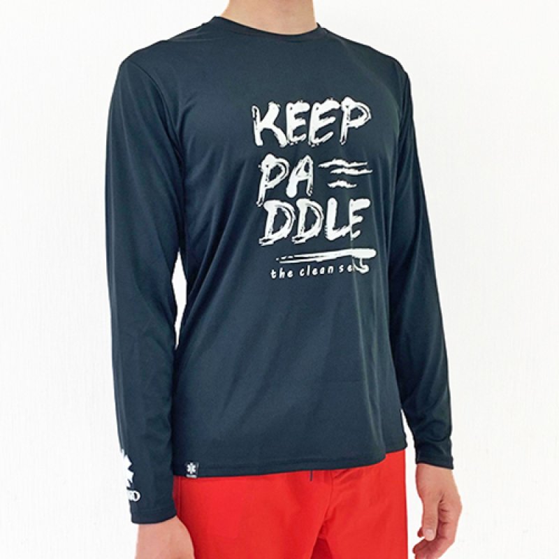 画像7: KEEP PADDLEドライ長袖Ｔシャツ　ライフセーバー園田俊プロデュース　 (7)