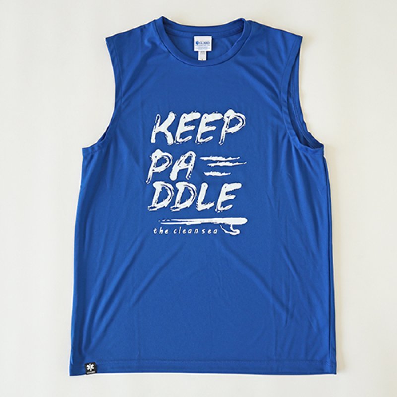 画像1: ライフセーバー園田俊プロデュース「KEEP PADDLE」ドライタンクトップ (1)